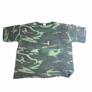 Yeezy Style Vintage Camo Boxy Tee